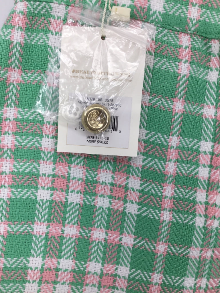 The Beaufort Bonnet Co Child Size 6 Green Skirts - girls