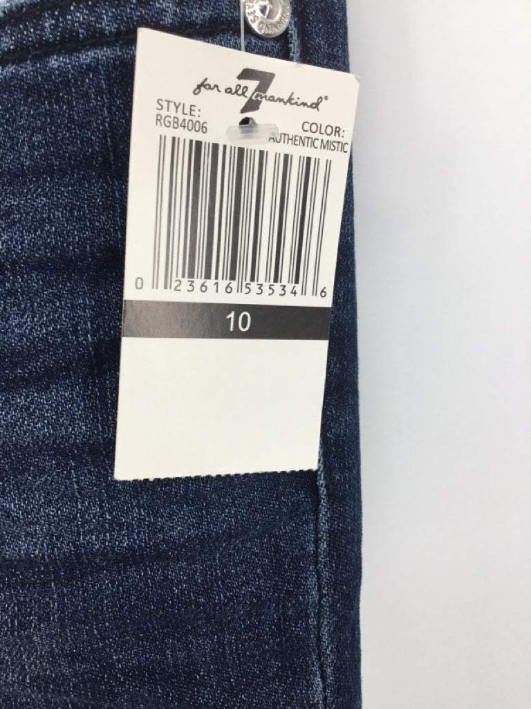 7 for all Mankind Child Size 10 Blue Jeans - girls