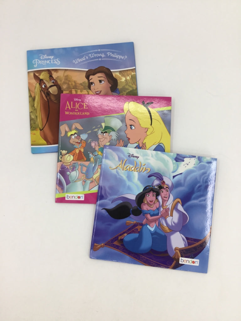 Disney Hardback Books - 3 Books
