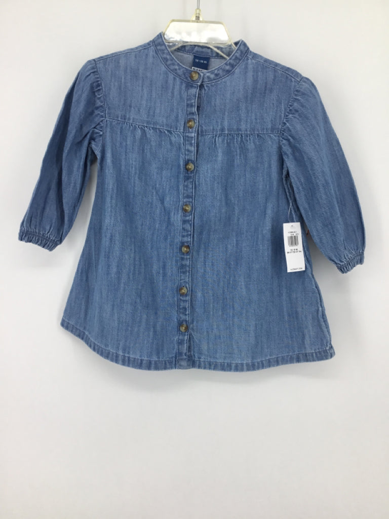 Old Navy Child Size 12-18 Months Blue Dress - girls