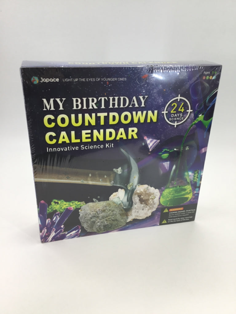 Japace My Birthday Countdown Calendar Innovative Science Kit