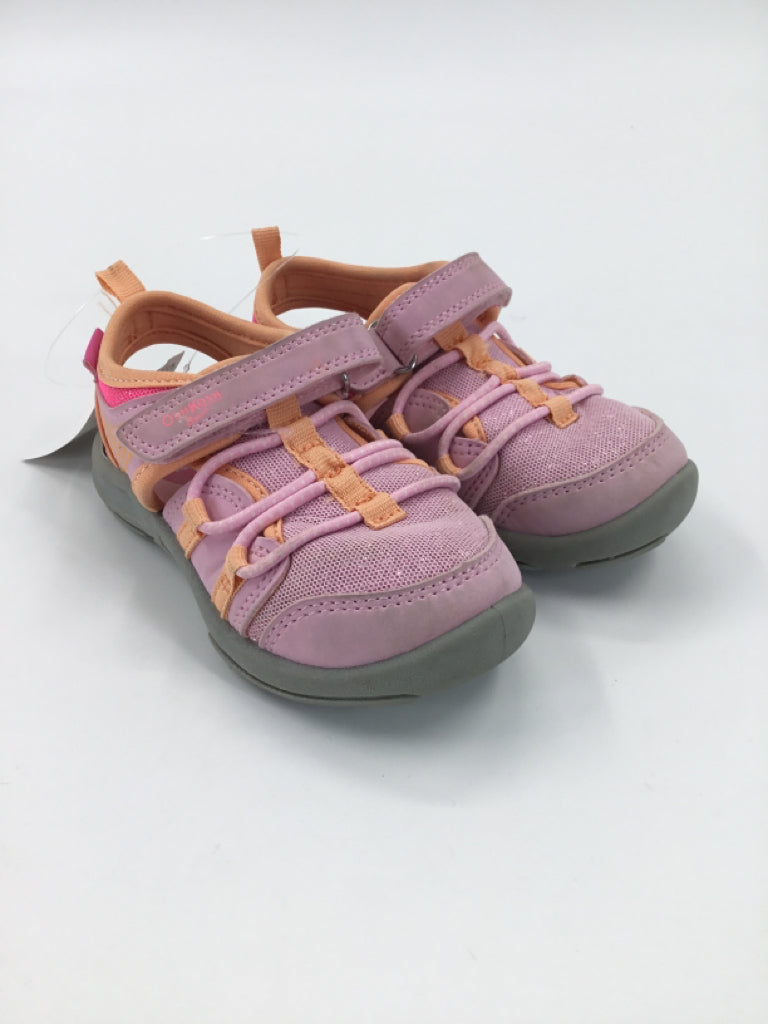 OshKosh B'gosh Child Size 8 Toddler Pink Sandals/Flip Flops