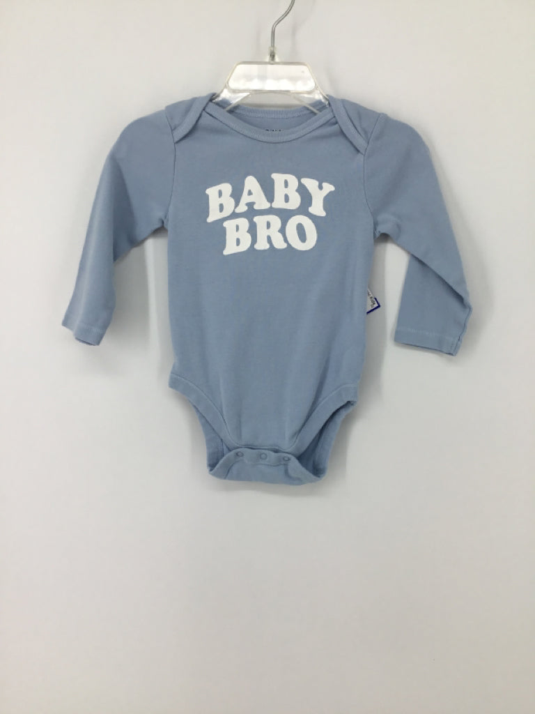 Old Navy Child Size 6-12 Months Blue Onesie