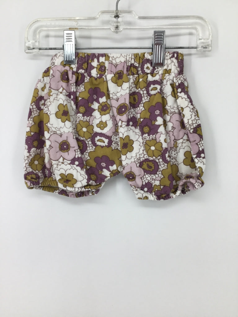Kate Quinn Organics Child Size 6-12 Months Purple Shorts - girls