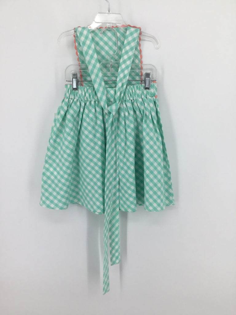 Serendipity by Shrimp and Grits Child Size 7 Green Dress - girls