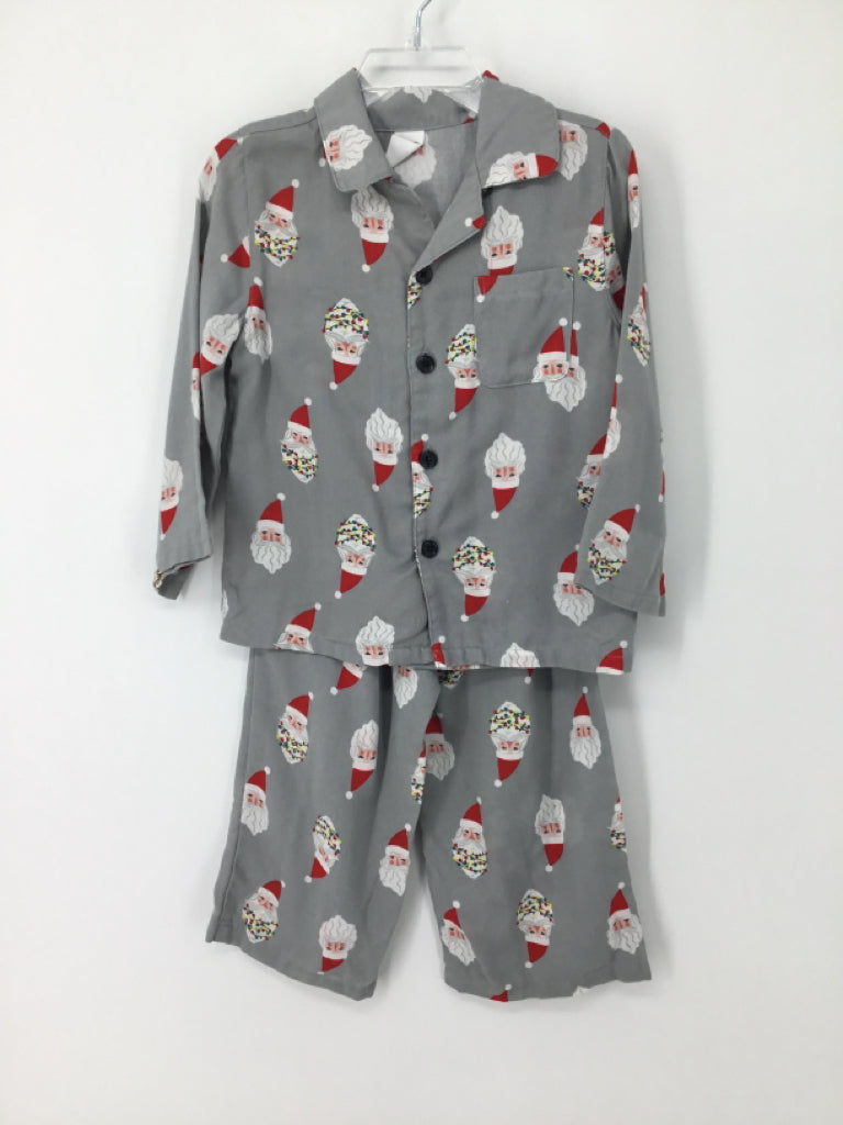 Old Navy Child Size 2 Gray Christmas Pajamas