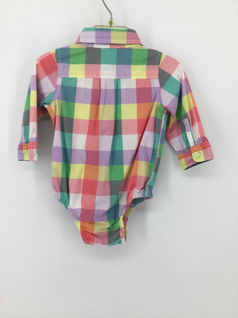 Baby Gap Child Size 6-12 Months Multi-Color Onesie