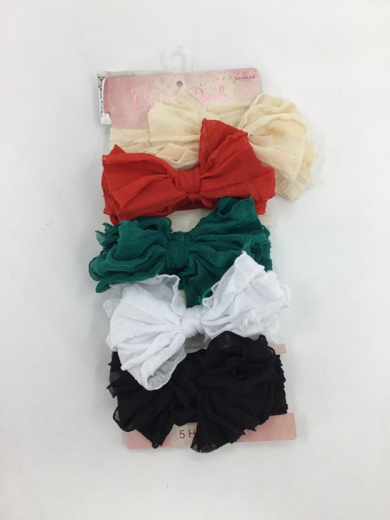 Danbar Curls and Pearls Headbands - 5 pcs