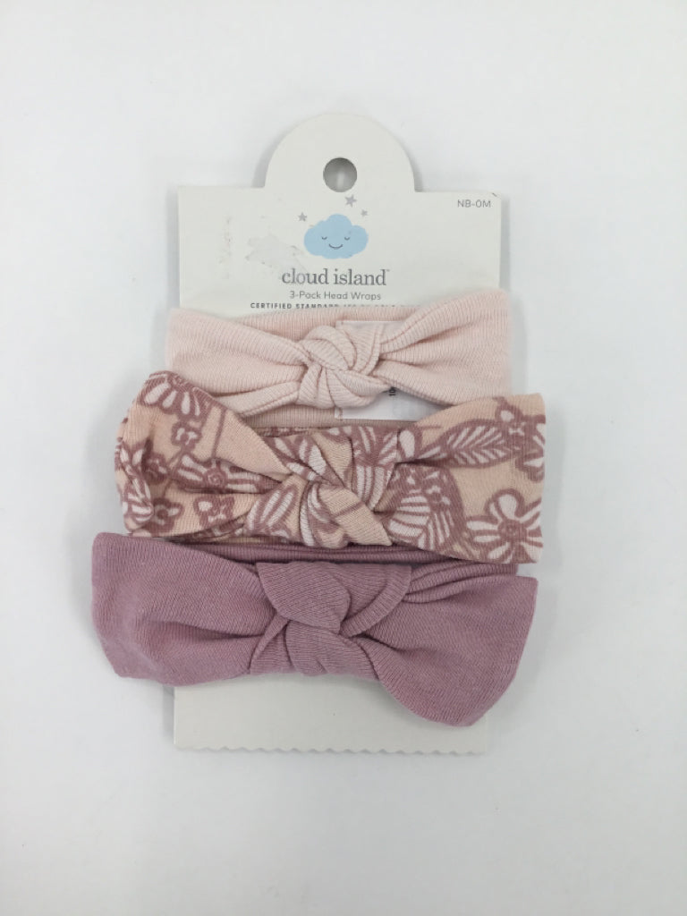 cloud island Child Size Newborn Pink Hair Accessories - resale