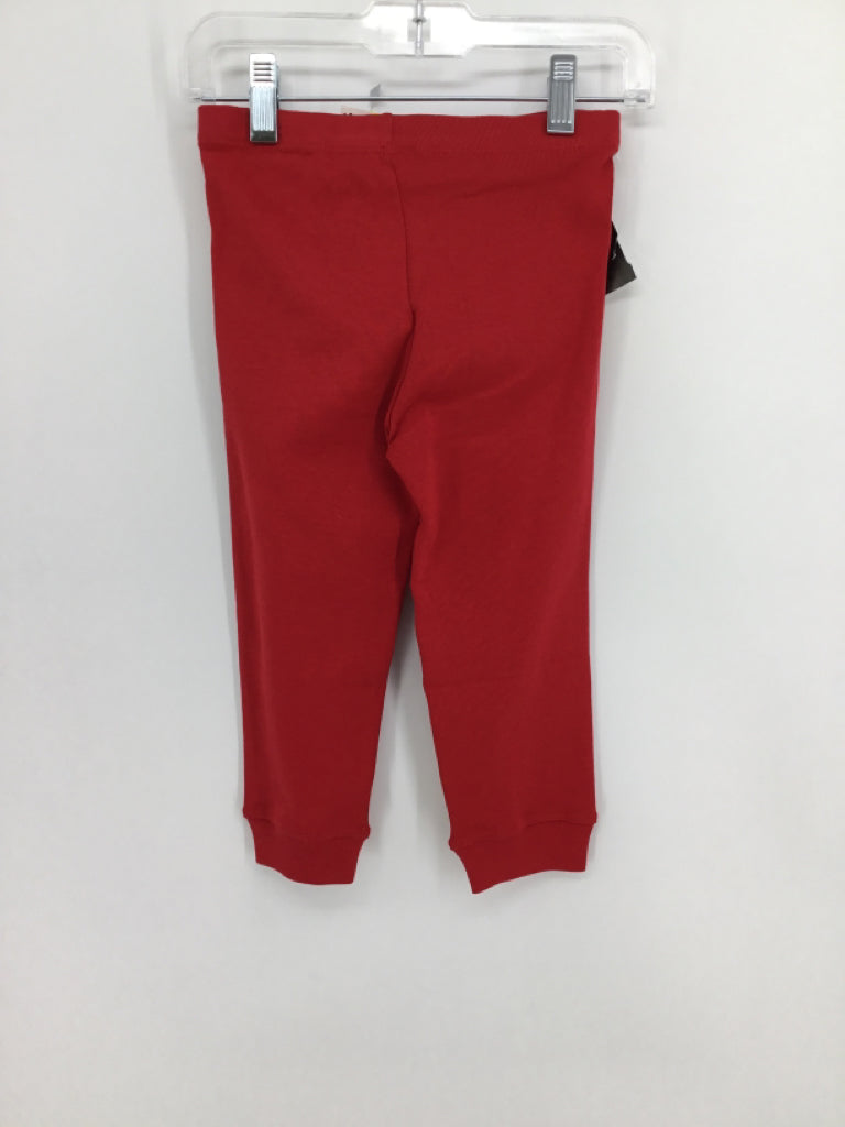 primary Child Size 18-24 Months Red Solid Pants - boys