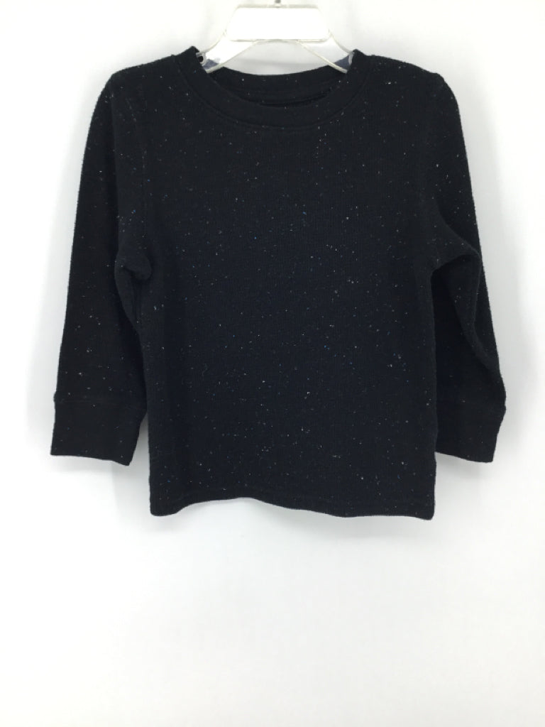 Cat & Jack Child Size 2 Black Speckled Shirt - boys