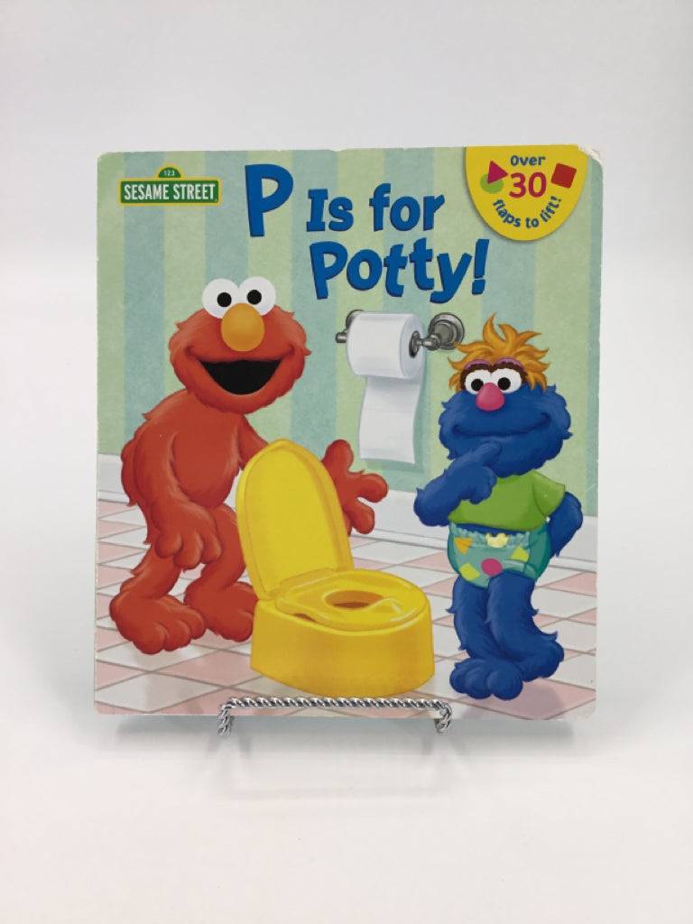 P is for Potty! boardbook Book