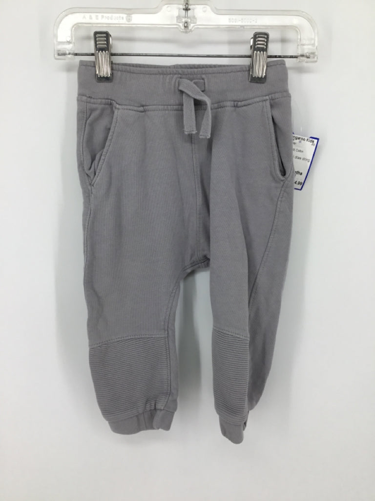 H & M Child Size 12 Months Gray Solid Pants - boys