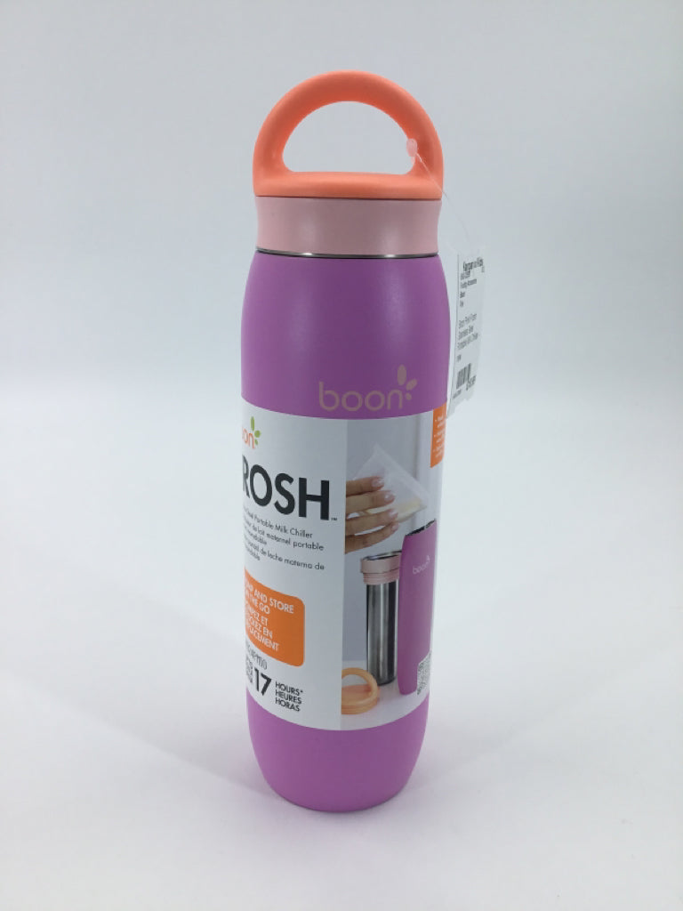 Boon Pink Frosh Stainless Steel Portable Milk Chiller