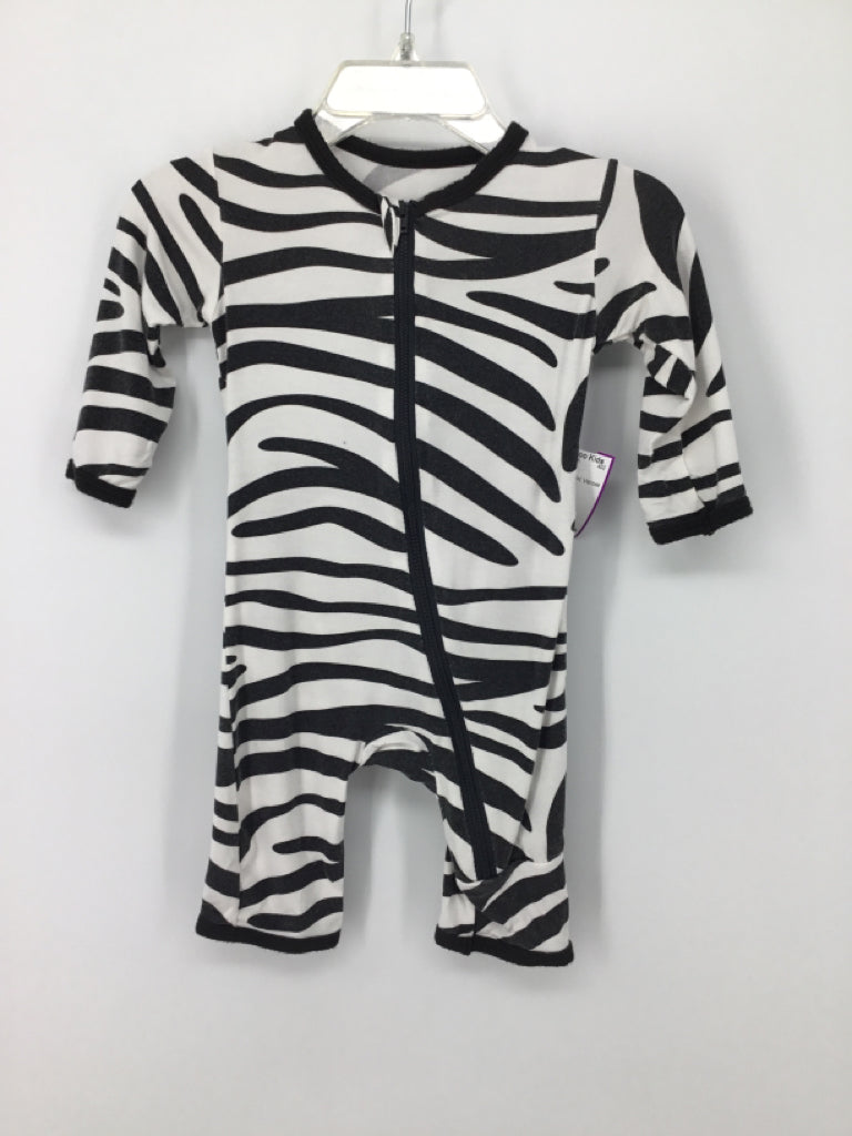 Kickee Pants Child Size Newborn Black Pajamas - girls