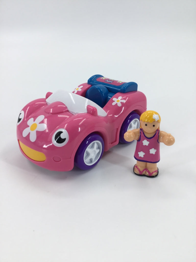 Wow Toys Dynamite Daisy Push & Go Racing Car