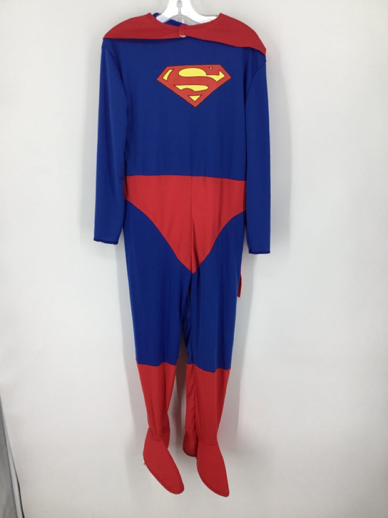 Superman Child Size 8 Blue Halloween