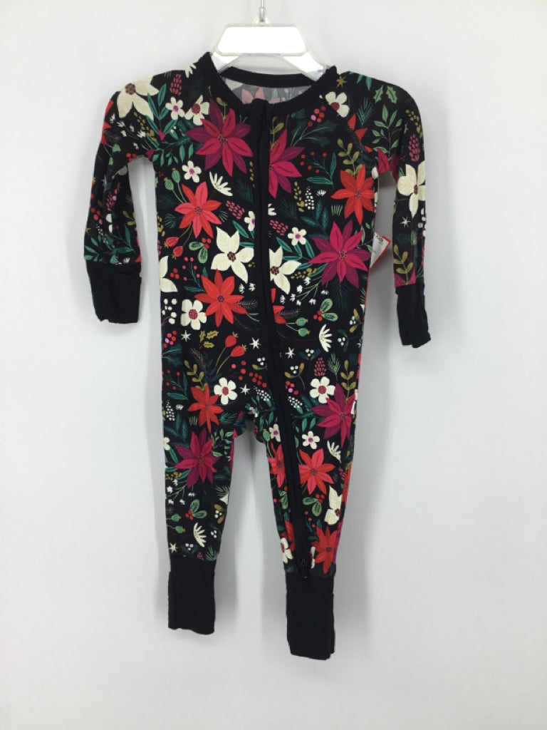 Little Sleepies Child Size 3-6 Months Black Pajamas - girls