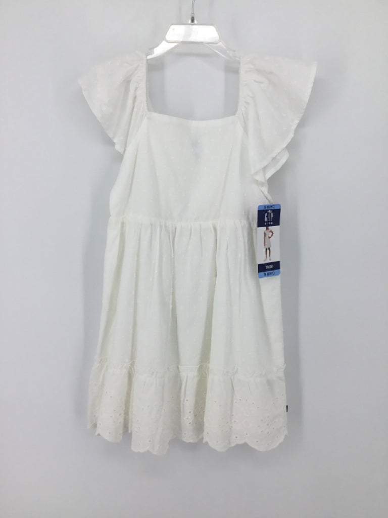 Gap Kids Child Size 6 White Dress - girls