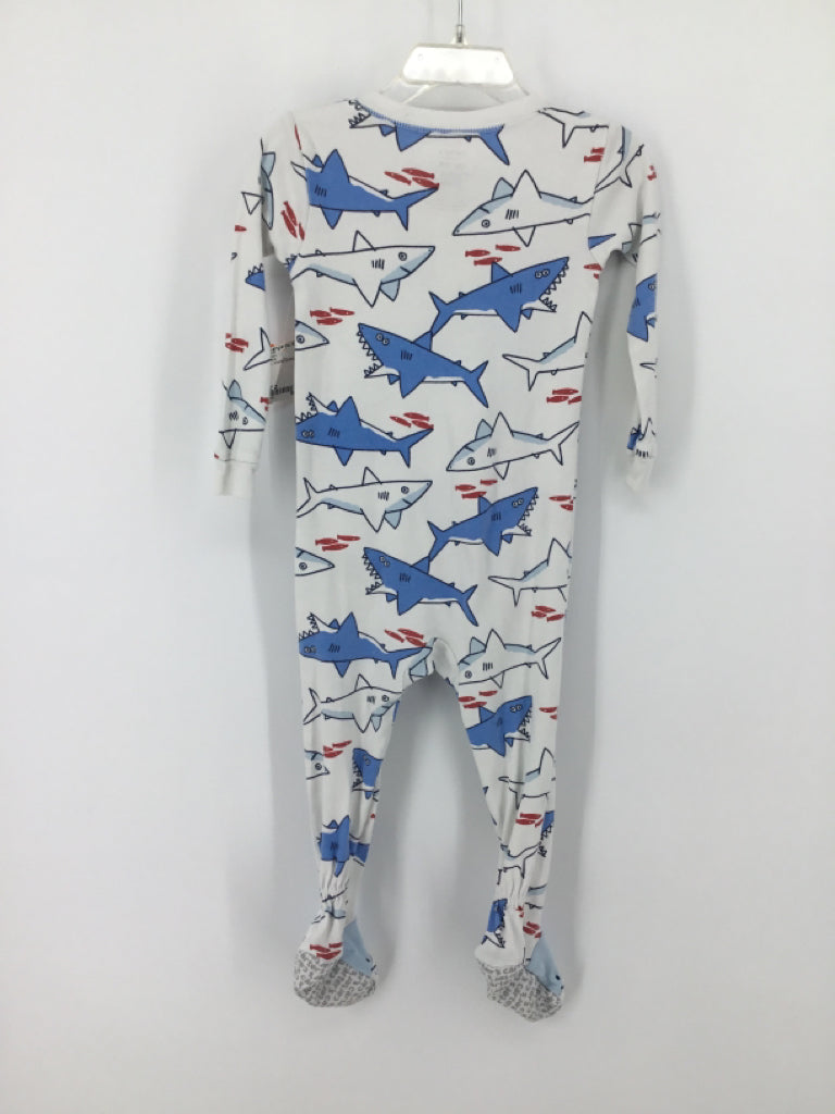 Carter's Child Size 2 Blue Sleepers