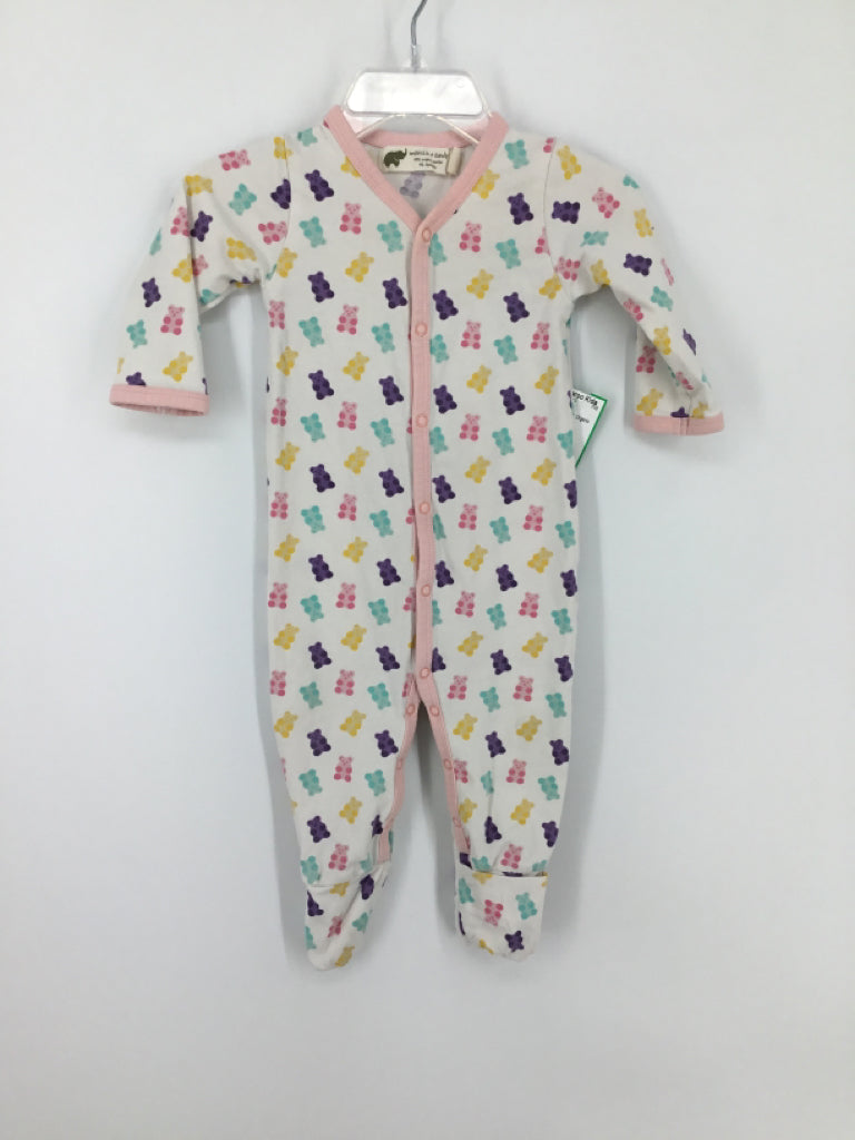Monica + Andy Child Size 3-6 Months Multi-Color Pajamas - girls