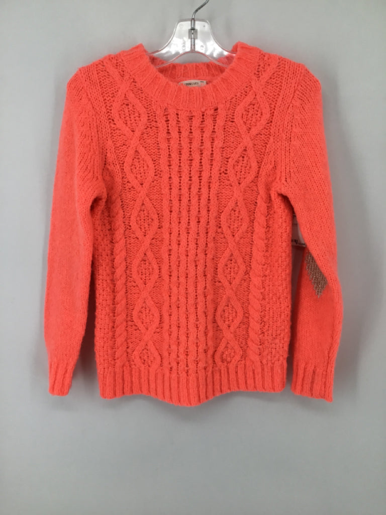 Crewcuts Child Size 10 Orange Sweater - girls