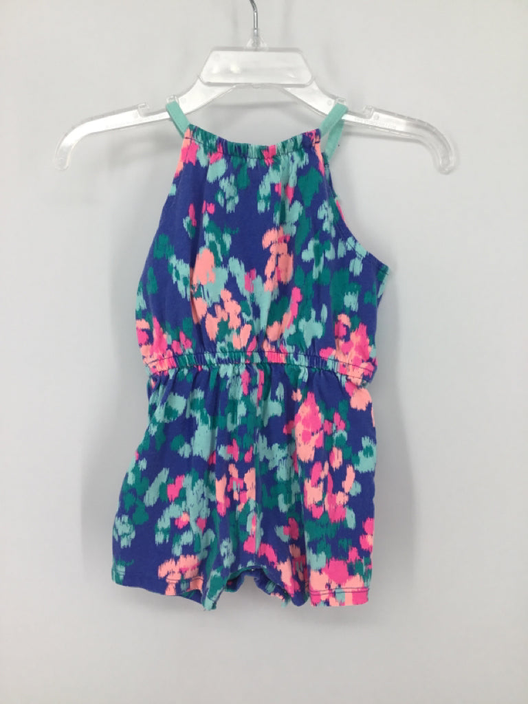 Cherokee Child Size 6-9 Months Blue Outfit - girls