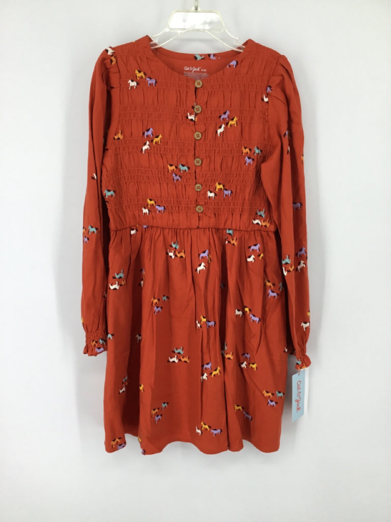 Cat & Jack Child Size 8 Orange Dress - girls