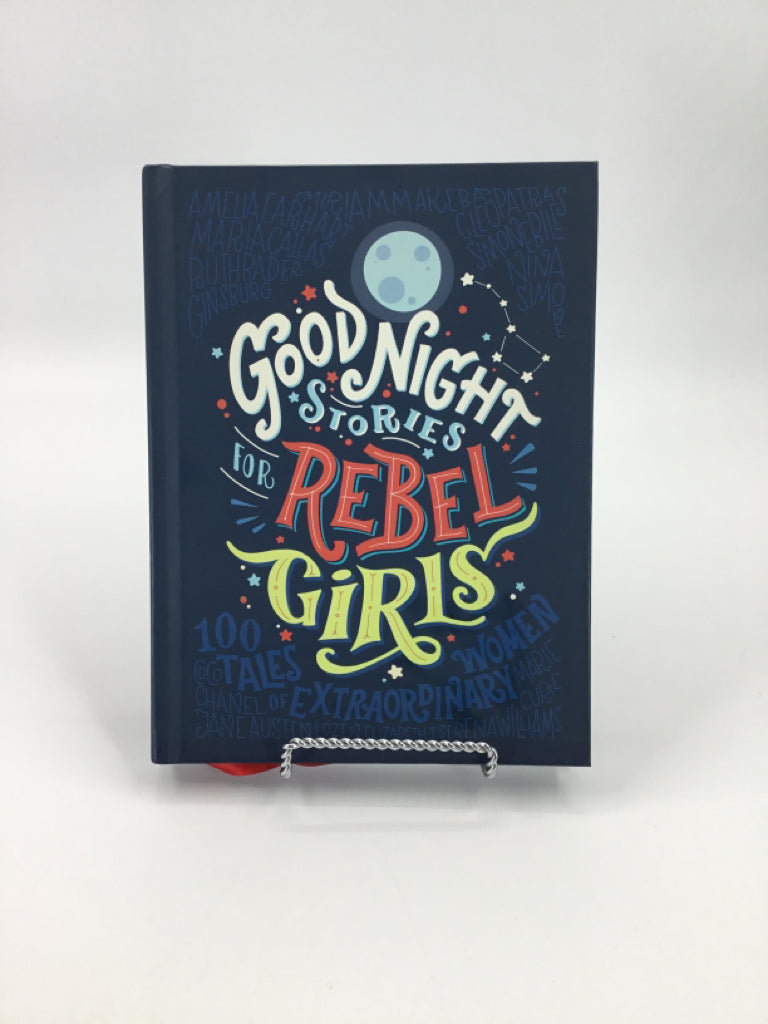 Good Night Stories for Rebel Girls hardcover Book