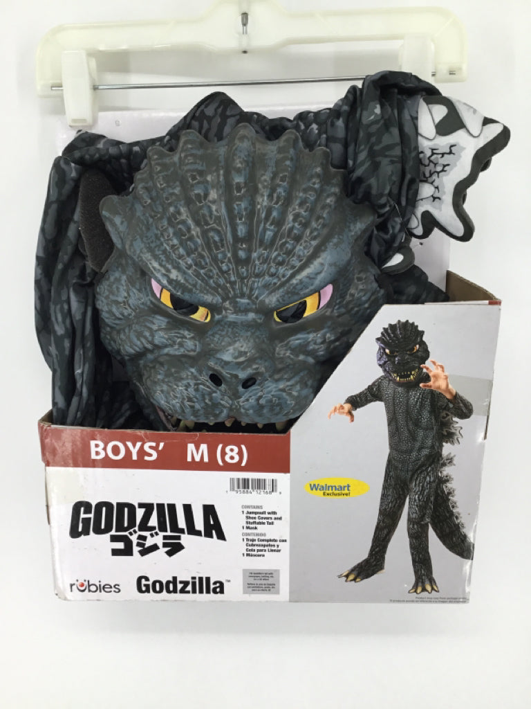 Rubies Child Size 8 Gray Gozilla Halloween Costume