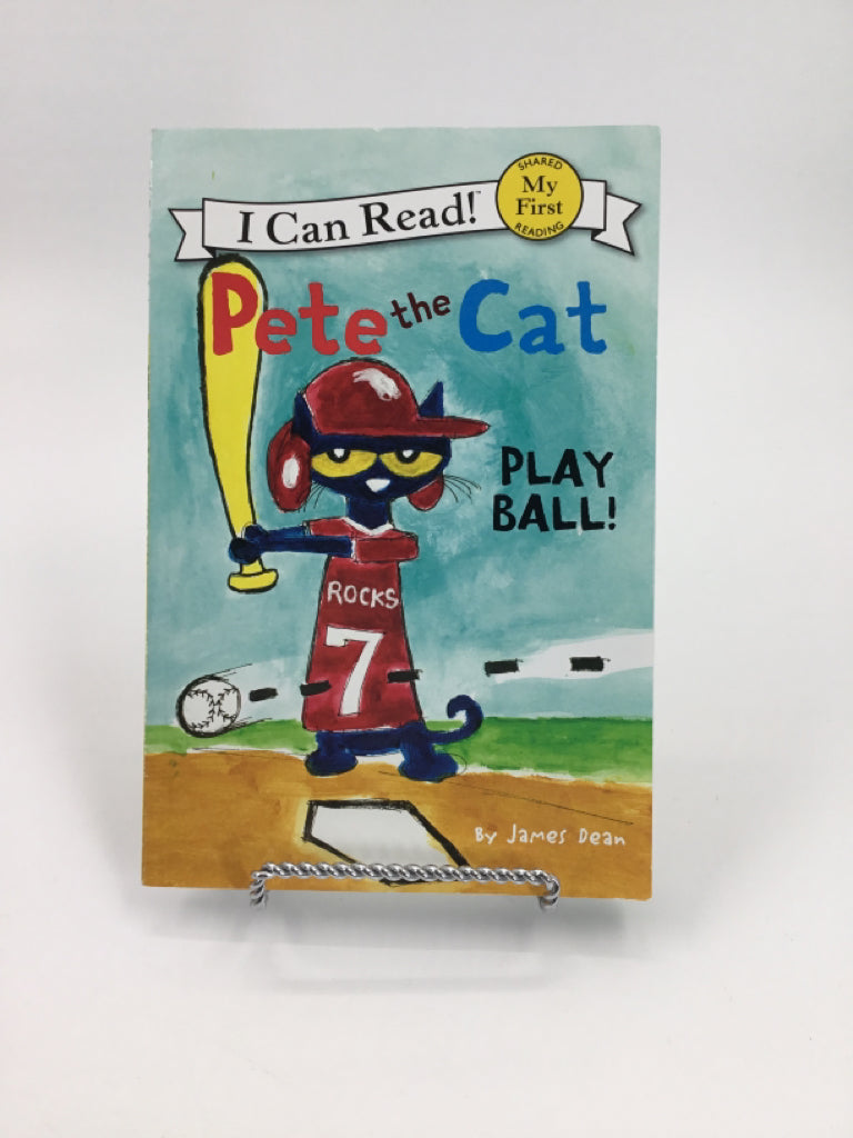 Pete The Cat Play Ball! Paperback Book