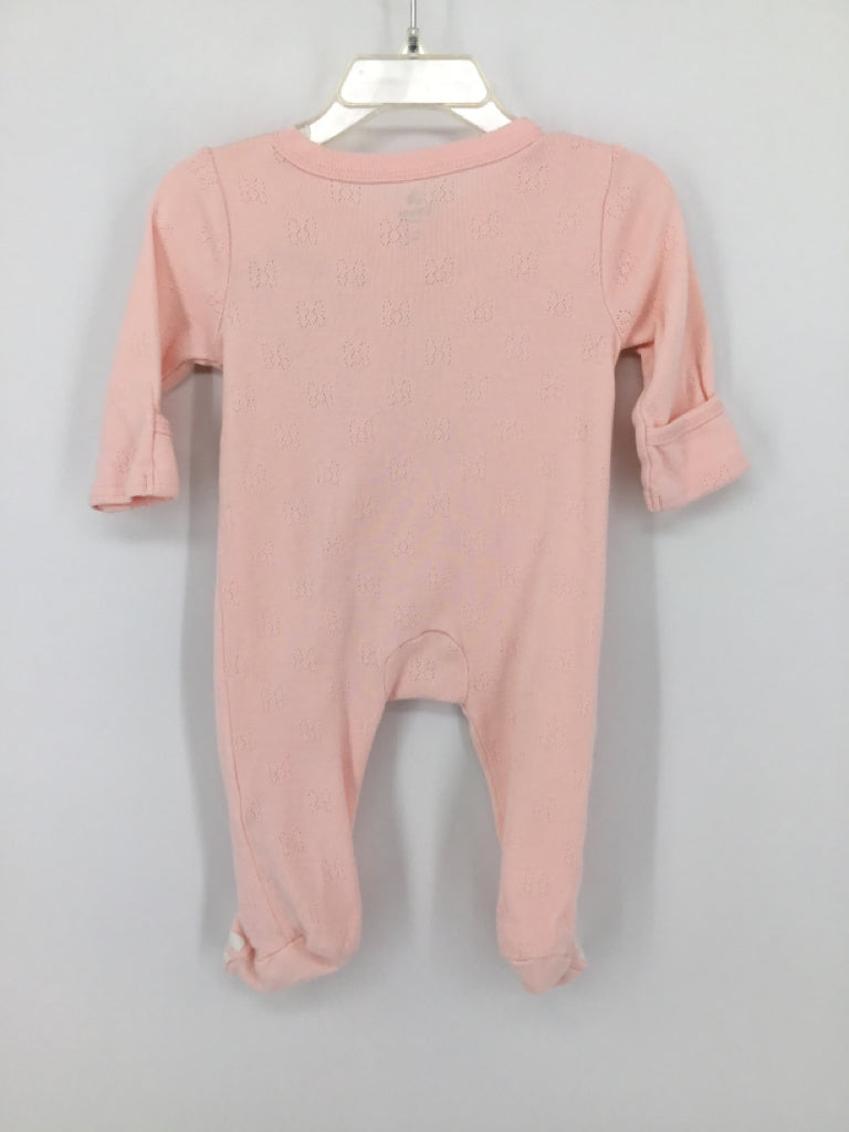 Disney Child Size 6 Months Pink Sleepers