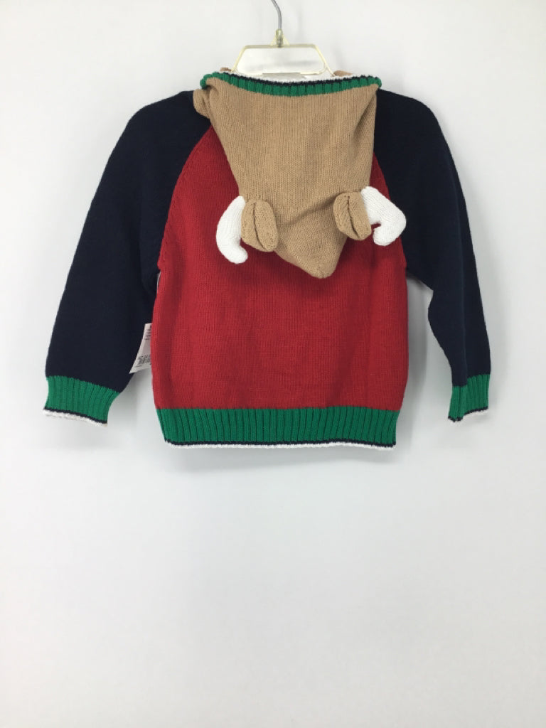 Florence Eiseman Child Size 24 Months Navy Christmas Sweater