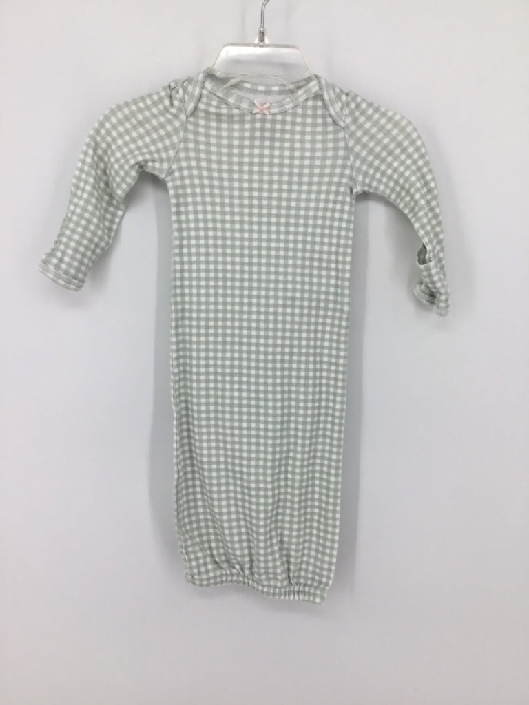Carter's Child Size Newborn Green Sleepers