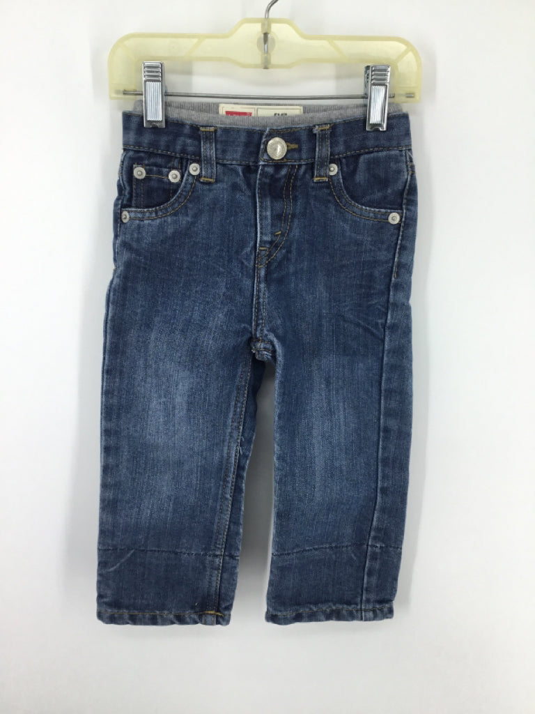 Levi's Child Size 18 Months Blue Solid Jeans - boys