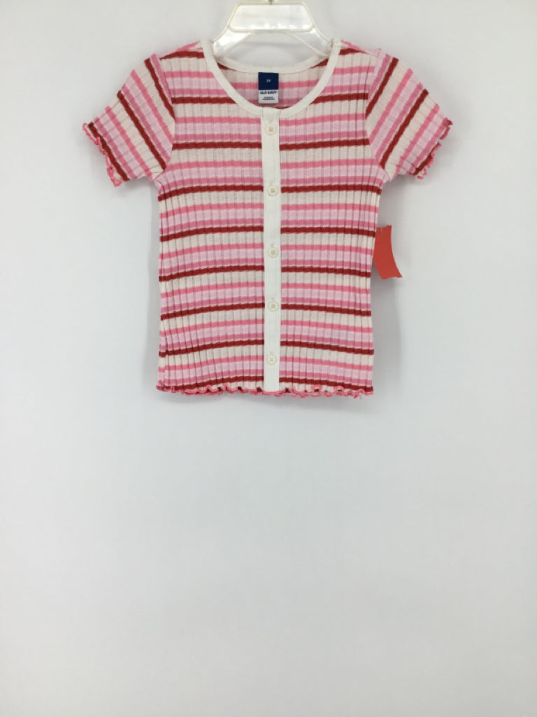 Old Navy Child Size 3 Pink Shirt - girls