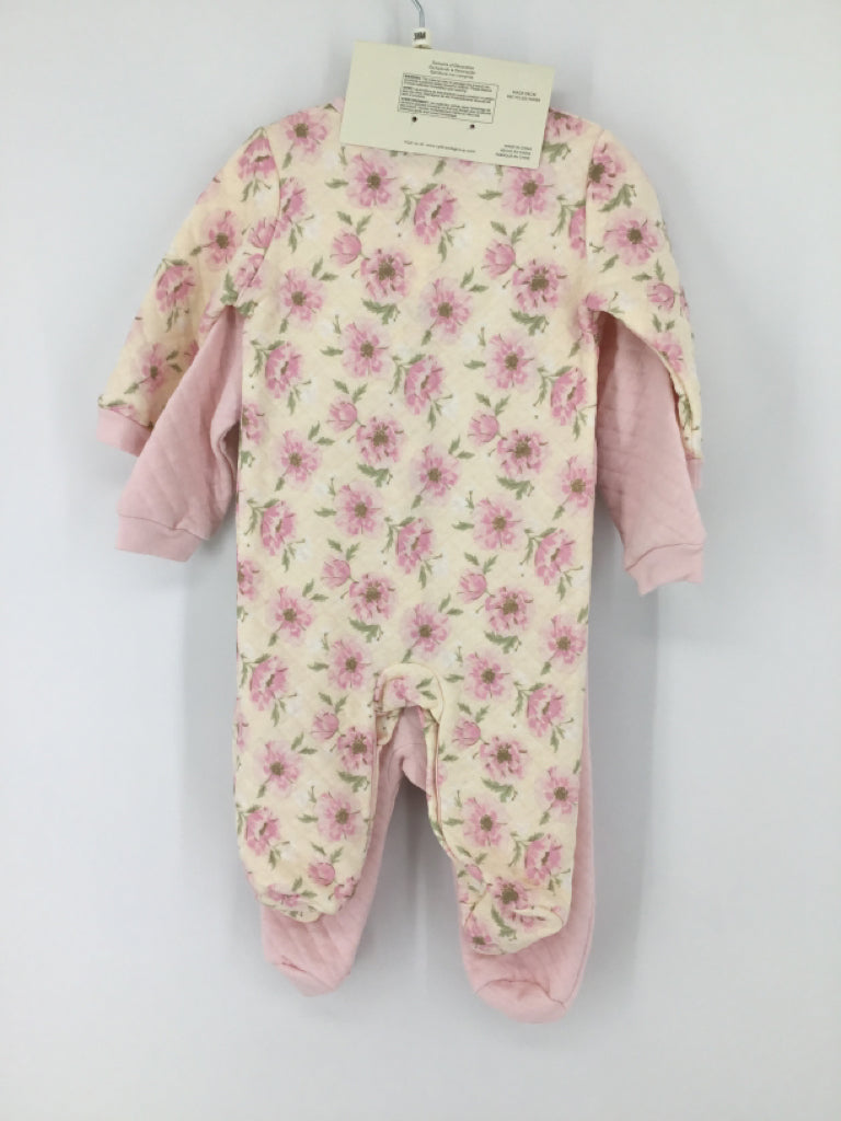 Chickpea Child Size 3-6 Months Pink Outfit - girls