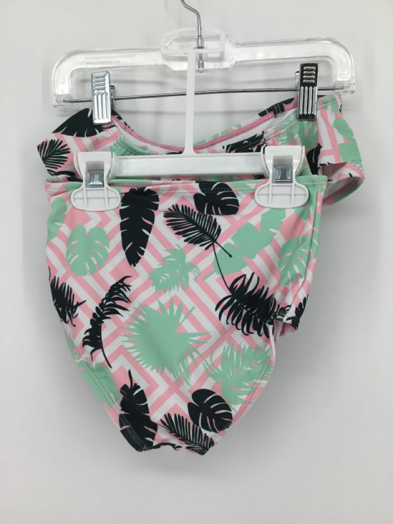 Swim Zip Child Size 4 Multi-Color Swimwear - girls