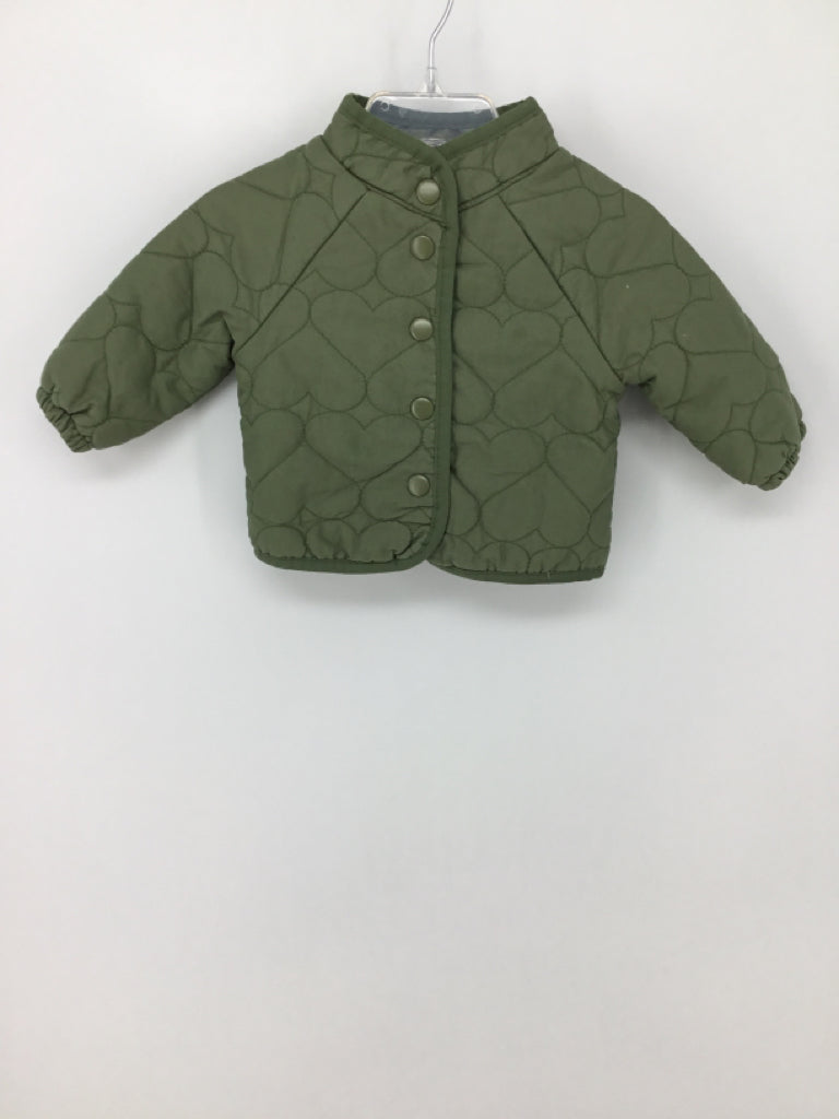 Old Navy Child Size 0-3 Months Green Jacket - girls