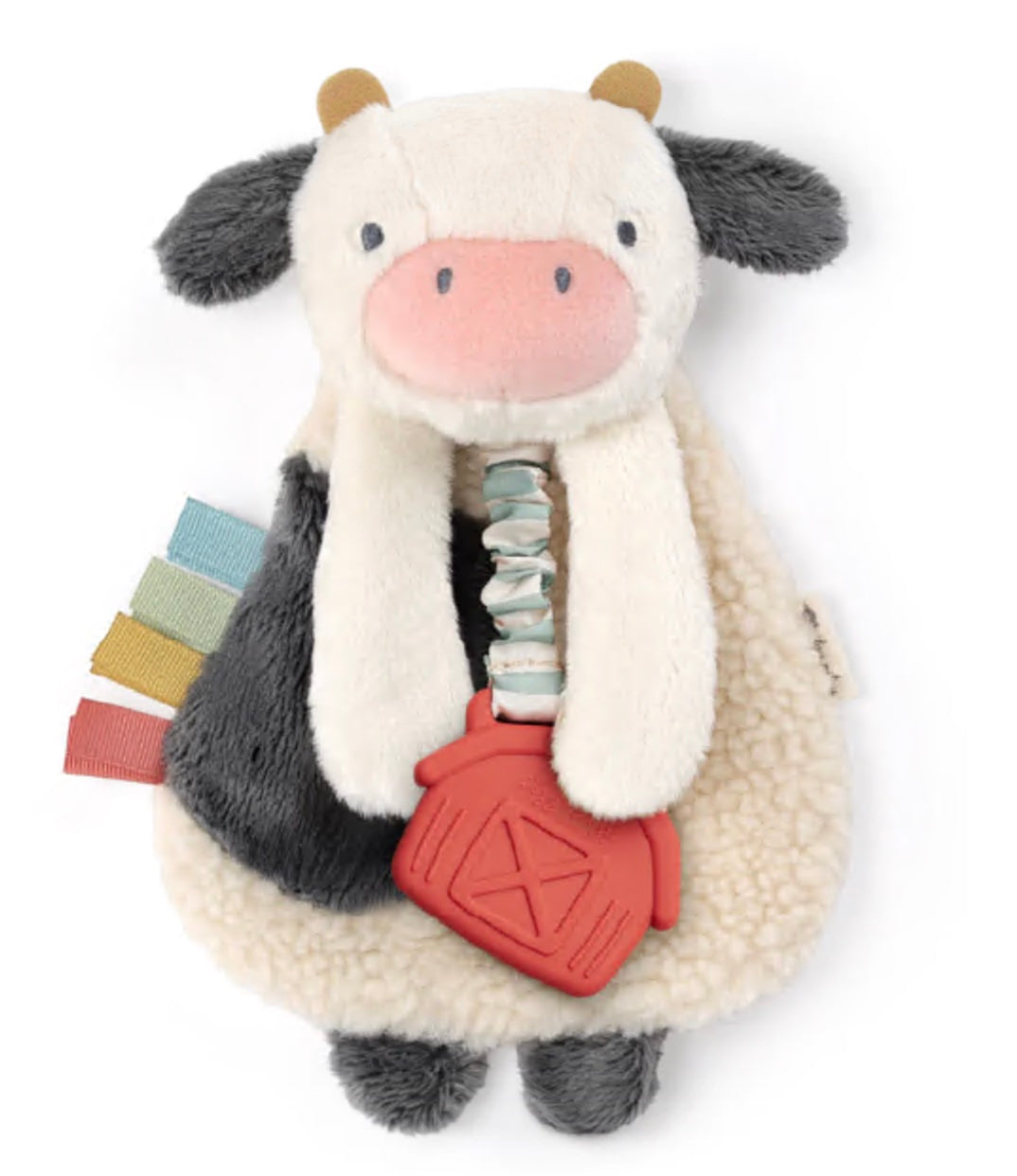 Itzy Ritzy Cow Itzy Friends Lovey Plush