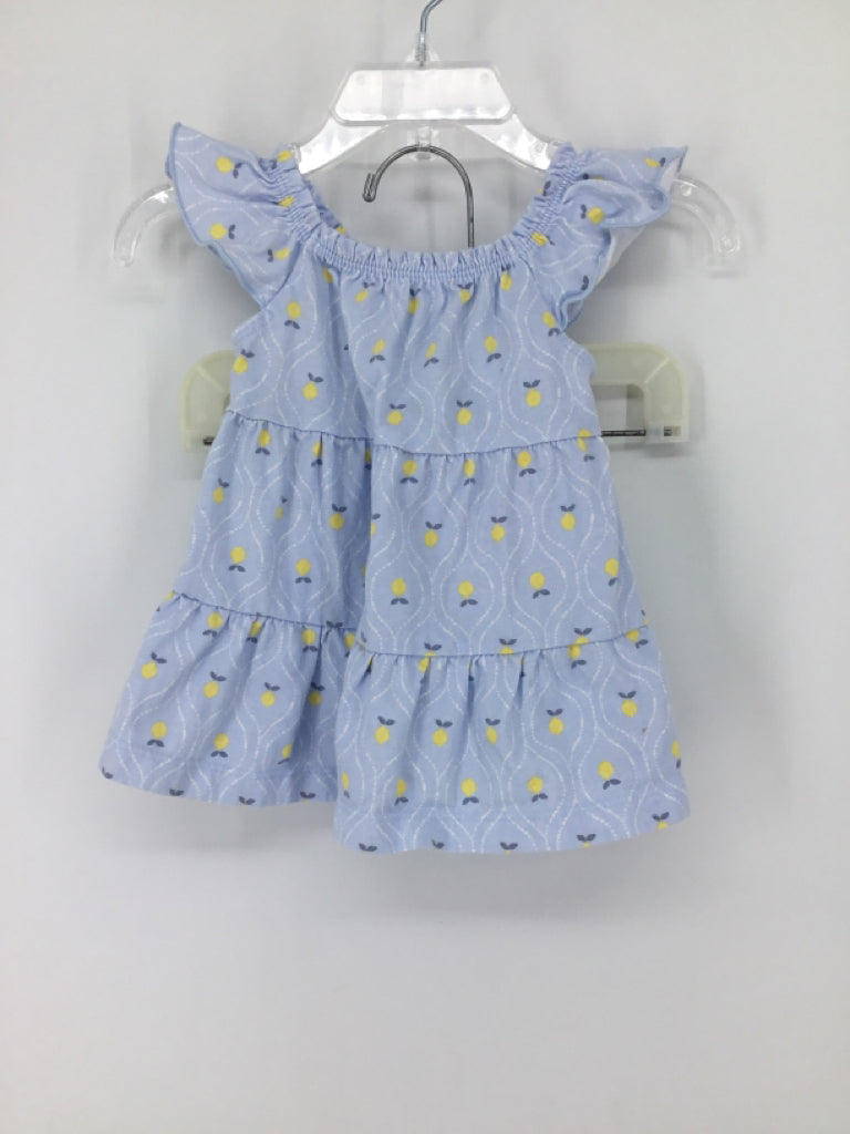 Just One You Made by Carters Child Size 3 Months Blue Dress - girls