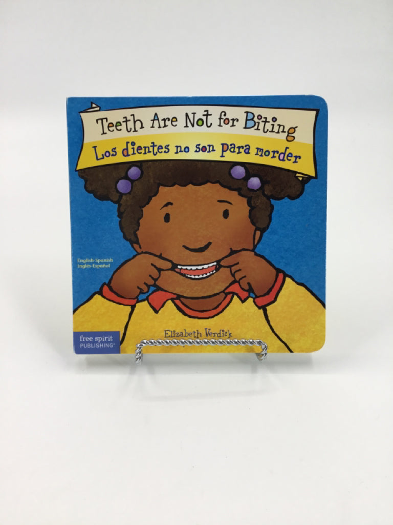 Teeth Are Not For Biting English-Spanish Board Book