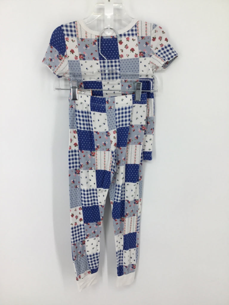 Little Me Child Size 4 Blue Pajamas - girls