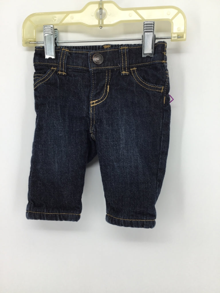 Old Navy Child Size 0-3 Months Blue Solid Jeans - boys