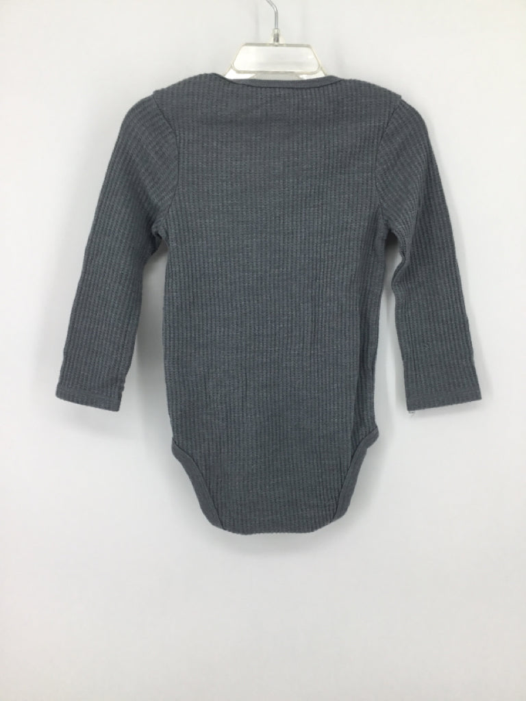 cloud island Child Size 24 Months Gray Onesie