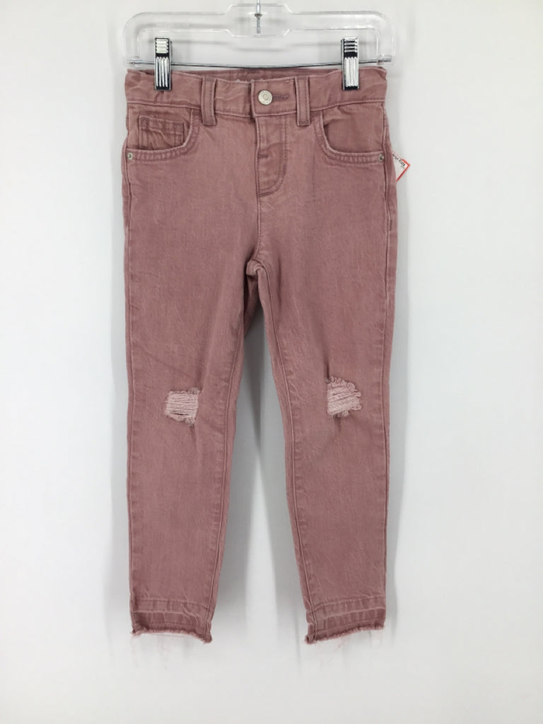 Cat & Jack Child Size 5 Pink Jeans - girls