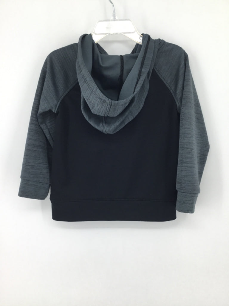 Under Armour Child Size 24 Months Black screen printed Hoodie - boys