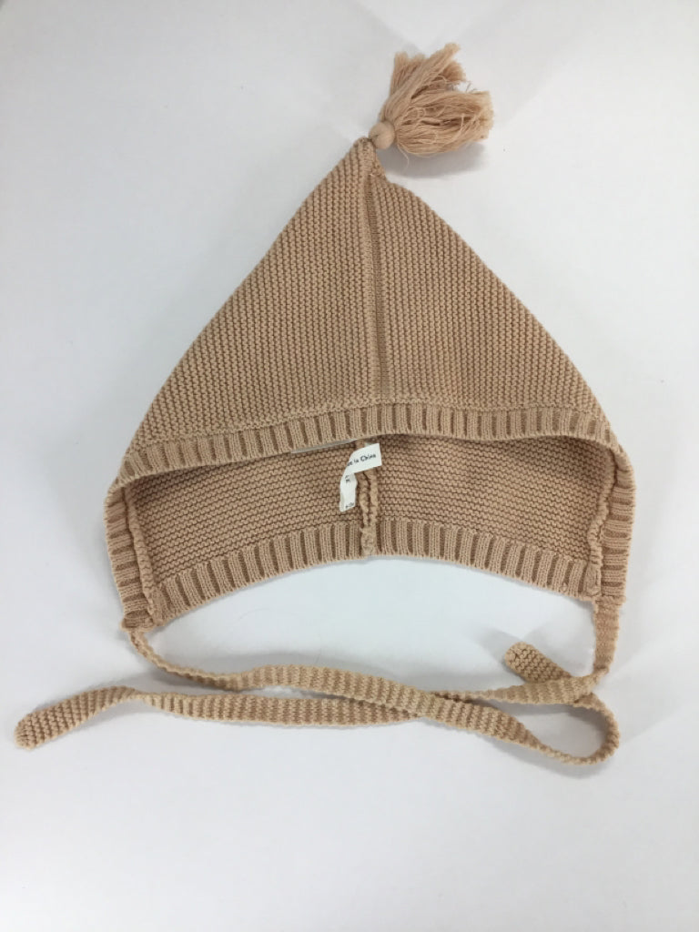 Quincy Mae Child Size 6-12 Months Tan Solid Hats - boys