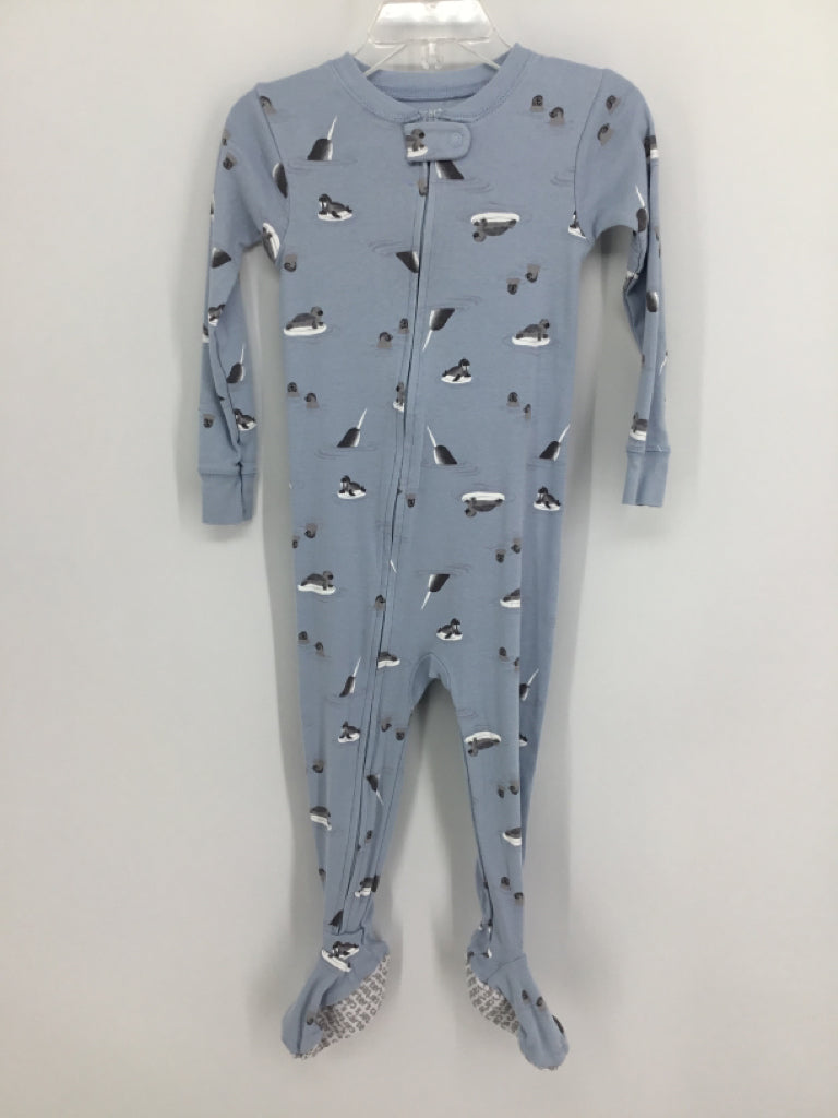 Just One You Made by Carters Child Size 2 Blue Sleepers