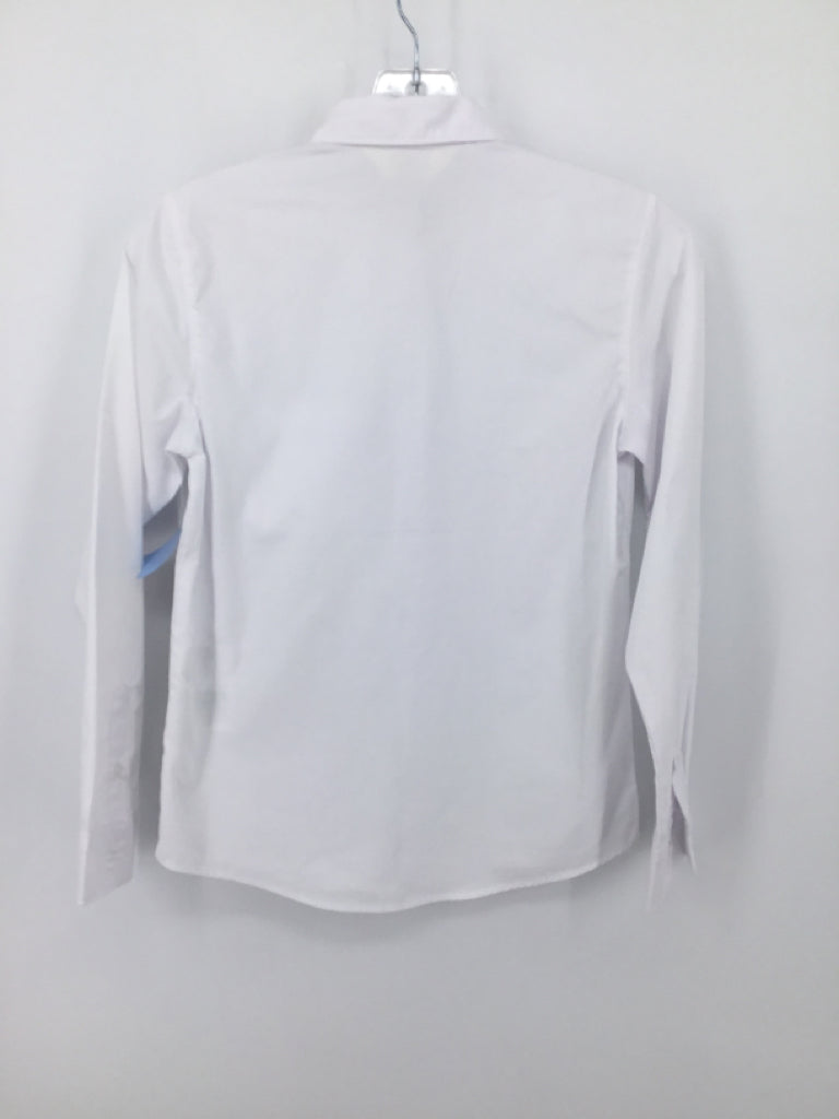 H & M Child Size 12 White Solid Shirt - boys
